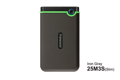 Transcend 1TB StoreJet 25M3S USB 3.1 External Hard Drive Shock Proof Military Drop Tested
