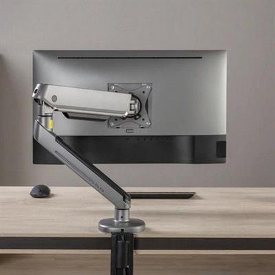 Twisted Minds Premium High-level mechanical spring Gaming Monitor Arm With RGB Lighting - Grey