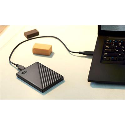 WD My Passport 1TB External USB 3.0 Portable Hard Drive - Black 