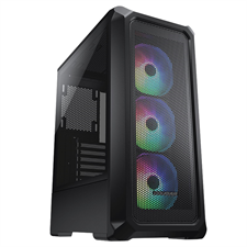 Cougar Archon 2 Mesh RGB Elegant ARGB Mid Tower Case with Powerful Mesh Intakes | Black