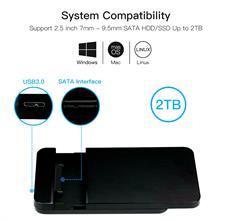 USB 3.0 KESU K103 SATA External Casing For NoteBook NetBook 2.5 inch HDD Hard Drive Enclosure Disk Case Box For PC LAPTOP