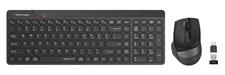 A4Tech FG2400 Air 2.4G Wireless QuietKey Combo Set Black
