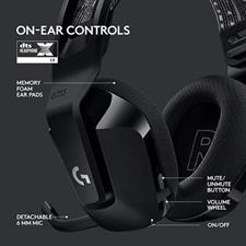Logitech G733 Lightspeed Wireless RGB Gaming Headset Black 981-000864