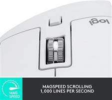 Logitech MX MASTER 3S Performance Wireless Mouse from Master Series (Pale Grey)