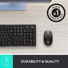 Logitech M191 Wireless Mouse Mid Grey