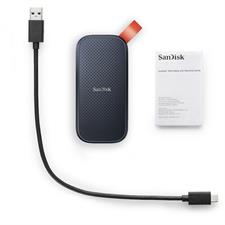SanDisk Portable SSD E30 1TB USB 3.2 Gen 2, USB-C, SDSSDE30-1T00-G26 (Updated Firmware)