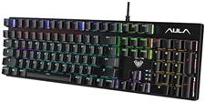AULA S2022 Mechanical Gaming Keyboard Blue Switch,Full Size USB Wired Computer Keyboards