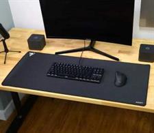 AUKEYKM-P3 90 by 40 CM XXL Oversized Aukey Mouse Pad Soft cloth surface with rubber base