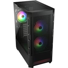 Cougar AIRFACE RGB Mid Tower Case with Brilliant Lighting Scenery and Excellent Cooling Performance (Mesh Front Panel) (Black)