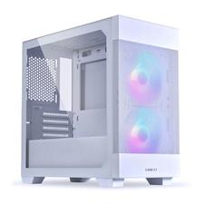 Lian Li LANCOOL 205M Mesh Micro-ATX Mid Tower Case - White