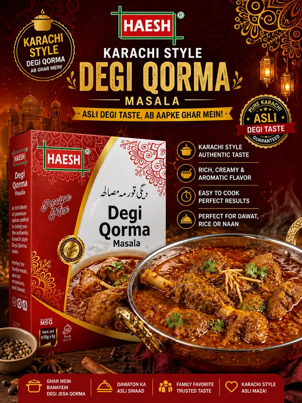 Haesh Degi Qorma Masala 50g Box