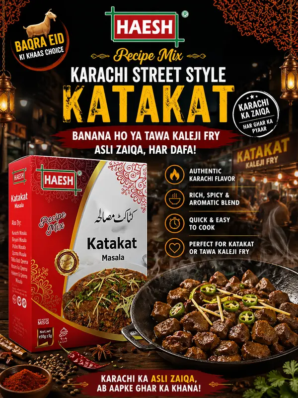 Haesh Katakat Masala 50g Pack