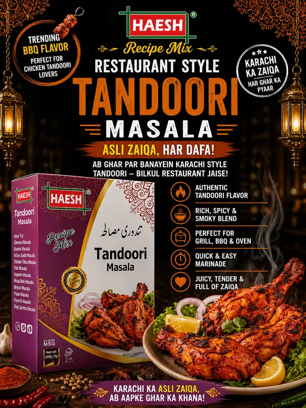 Haesh Tandoori Masala 50g Pack