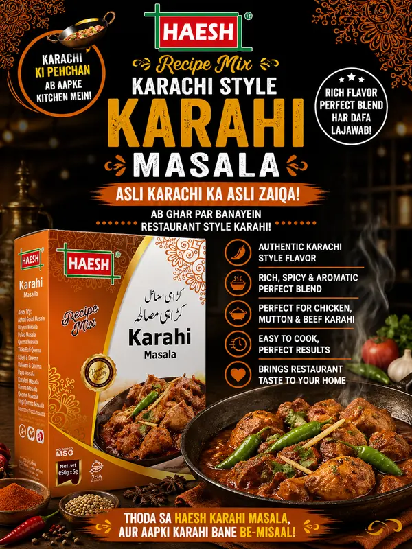 Haesh Karahi Masala 50g Box