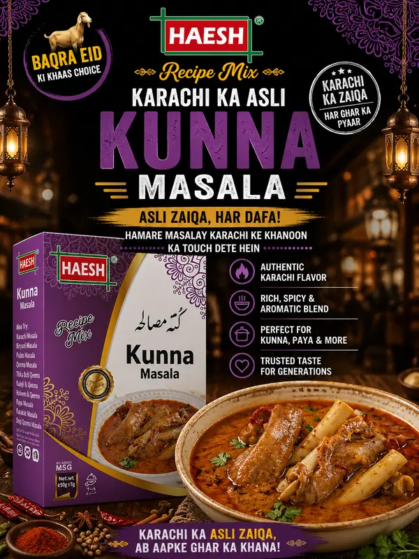 Haesh Kunna / Matka Gosht Masala 50g Pack