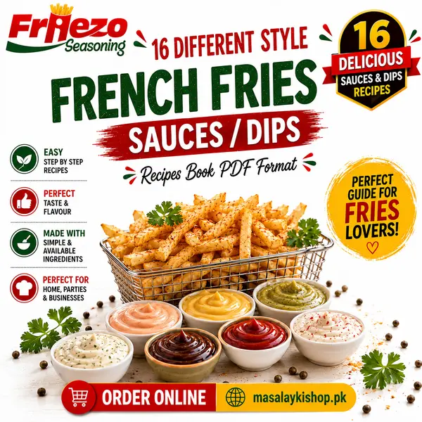 French Fries Sauces / Dips Recipe Guide