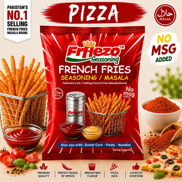 Friezo French Fries Masala Pizza Flavour 1 kg Pack