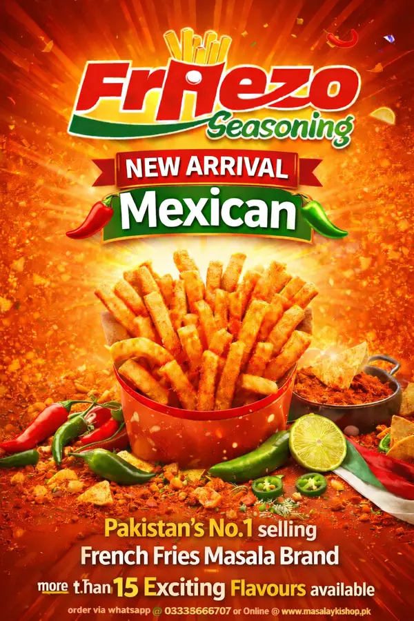 Friezo French Fries Masala Mexican Flavour 1 kg Pack