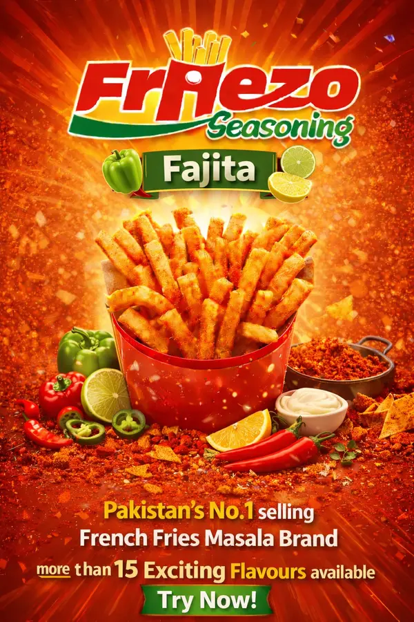 Friezo French Fries Masala Fajita Flavour 1 kg Pack