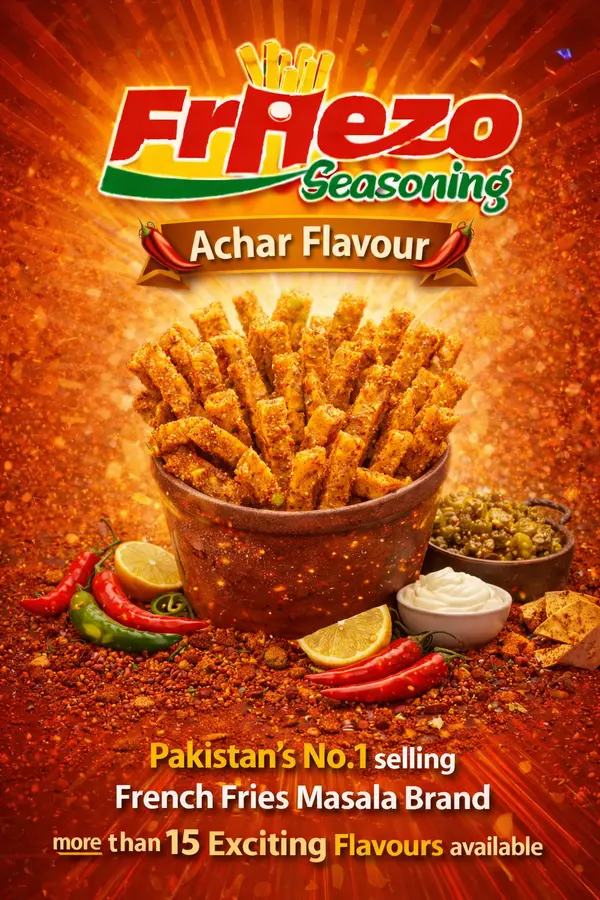Friezo French Fries Masala Achar Flavour 1 kg Pack