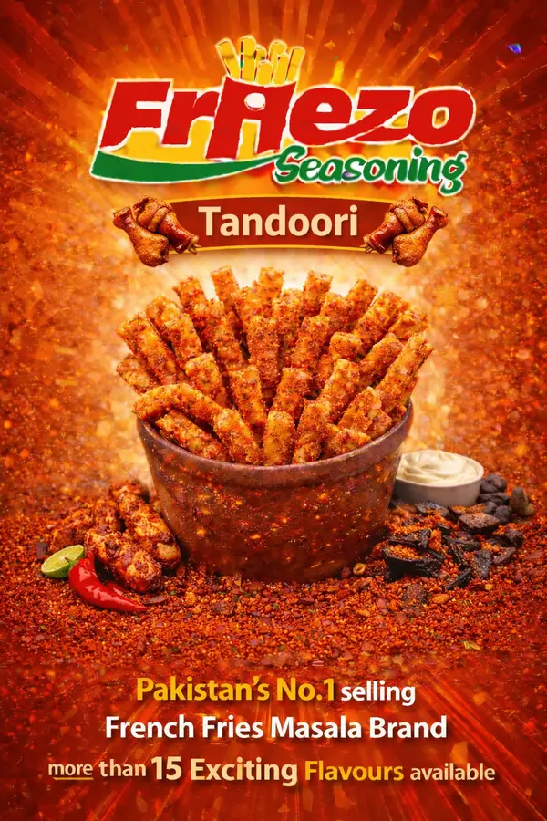 Friezo French Fries Masala Tandoori Flavour 1 kg Pack
