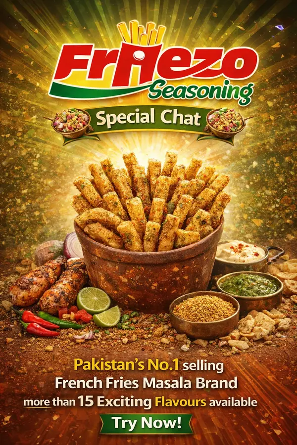 Friezo French Fries Masala Special Chat / Roasted Chat Masala 1 kg Pack
