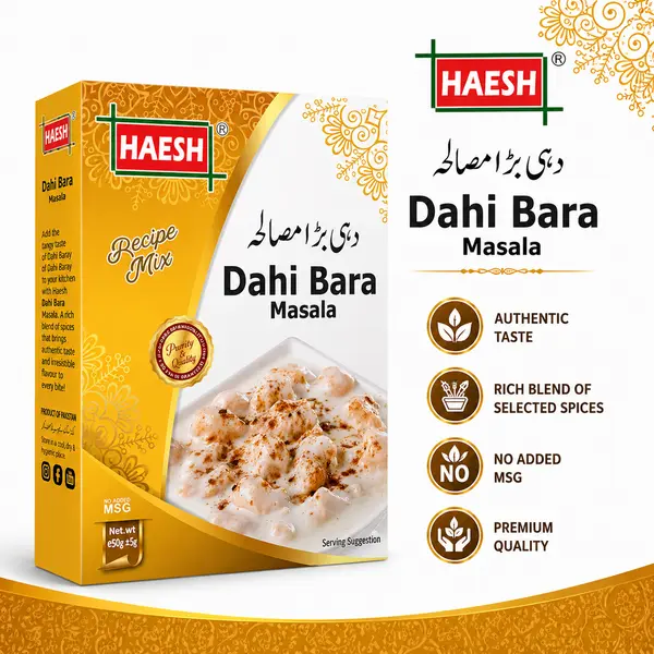 Haesh Dahi Bara Masala 50g Box