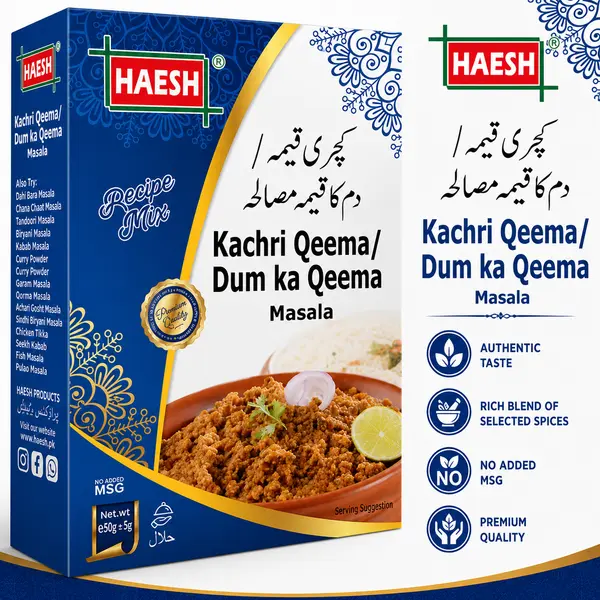 Haesh Kachri Qeema / Dam Ka Qeema Masala 50g Box