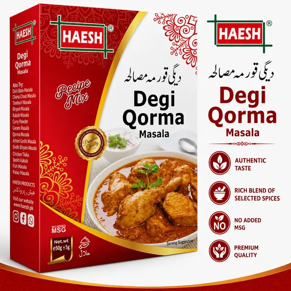 Haesh Degi Qorma Masala 50g Box