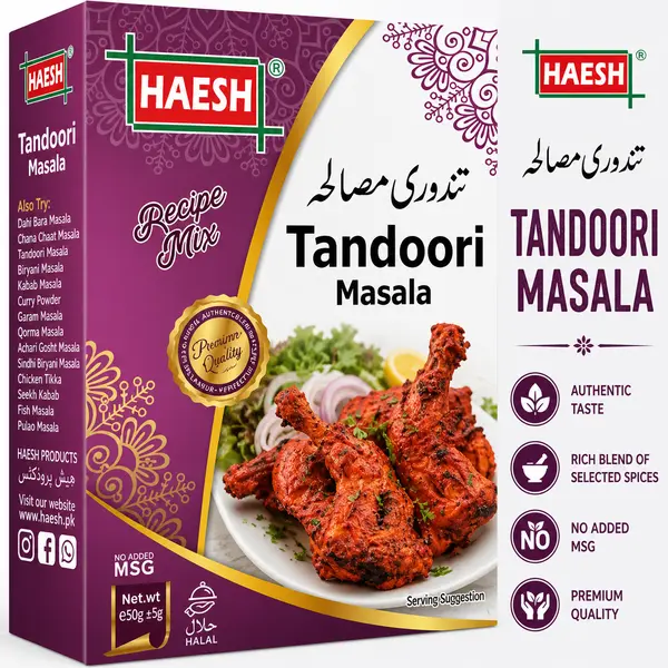 Haesh Tandoori Masala 50g Pack