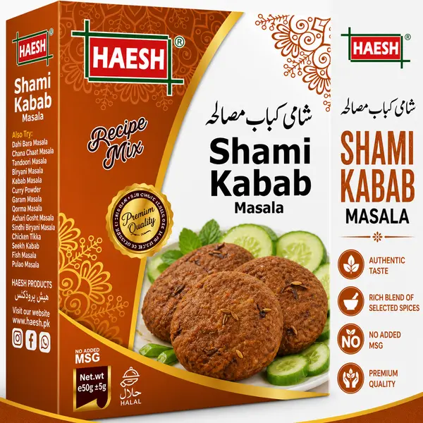 Haesh Shami Kabab Masala 50g Box
