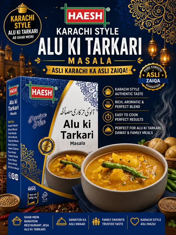 Haesh Alu Ki Tarkari Masala 50g Pack