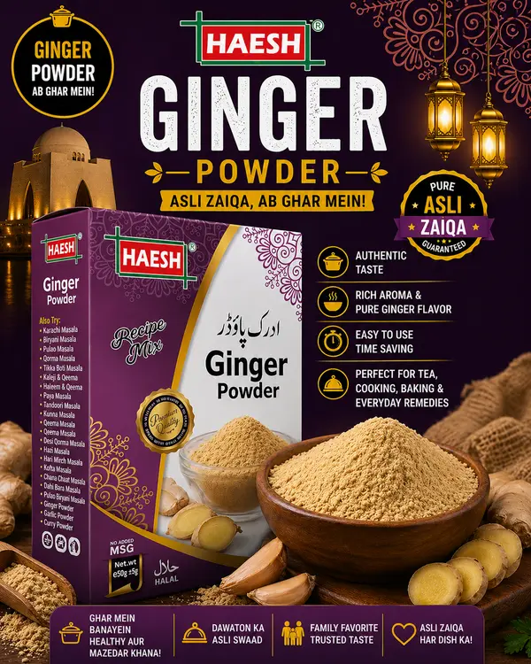 Haesh Ginger Powder 50g Box