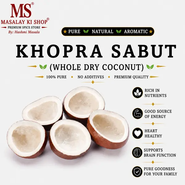 Khopra Sabut / Coconut Dried Coconut