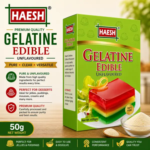 Gelatine Unflavoured (Halal) 50g