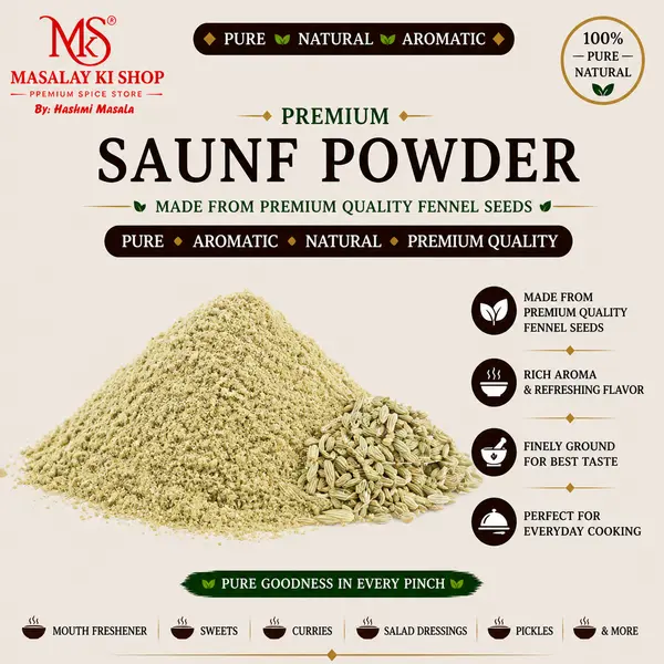 Saunf Powder / Fennel Seeds Powder 100g