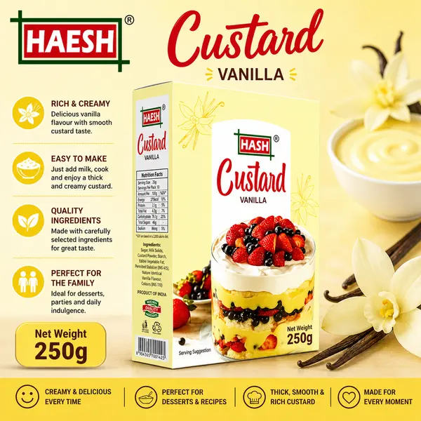 Custard Vanilla 250g