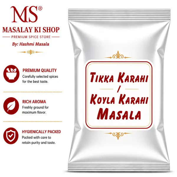 Tikka Karahi / Koyla Karahi Masala Commercial Pouch