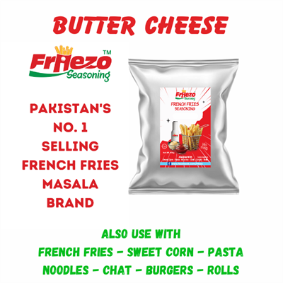 Friezo French Fries Masala Butter Cheese Flavour 1 kg Pack