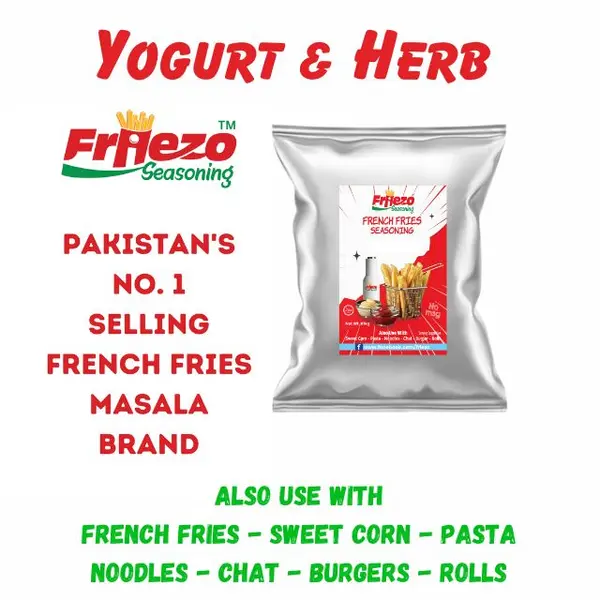 Friezo French Fries Masala Yogurt & Herb Flavour 1 kg Pack