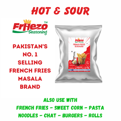 Friezo French Fries Masala Hot & Sour Flavour 1 kg Pack