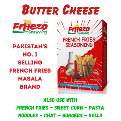 Friezo French Fries Masala Butter Cheese Flavour 50g Box