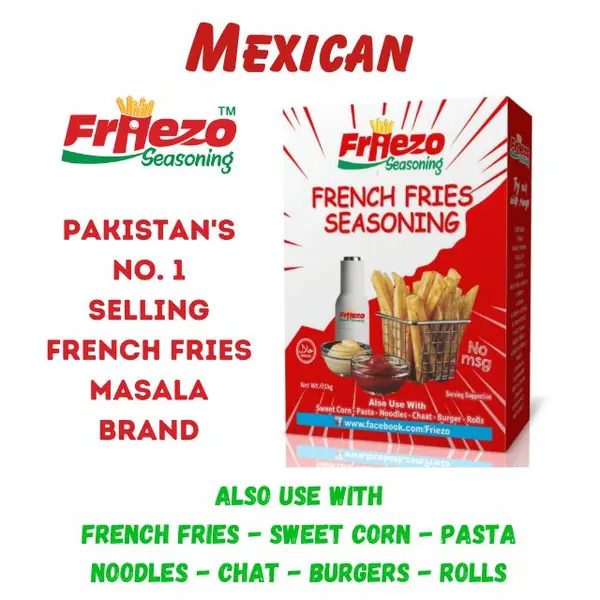 Friezo French Fries Masala Mexican 50gm Box