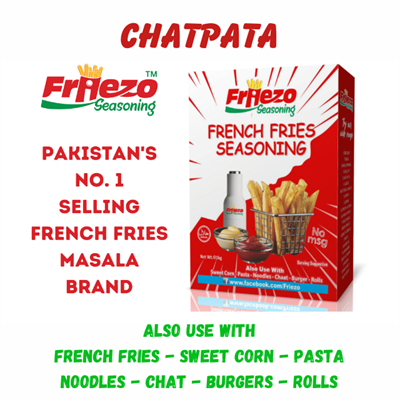 Friezo French Fries Masala Chatpata Flavour 50g Box