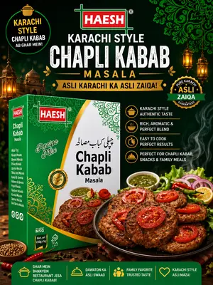 Haesh Chapli Kabab Masala 70g Box
