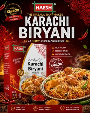 Haesh Karachi Biryani Masala 50g Box