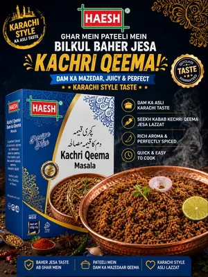 Haesh Kachri Qeema / Dam Ka Qeema Masala 50g Box