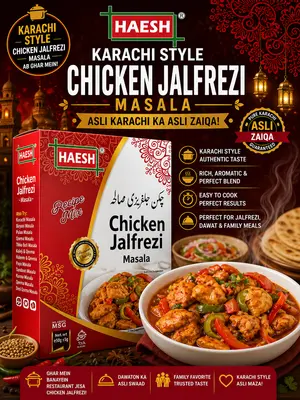 Haesh Chicken Jalfrezi Masala 50g Pack