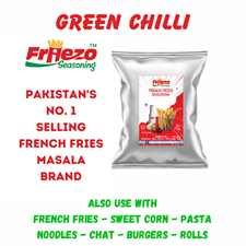 Friezo French Fries Masala Green Chilli Flavour 1 kg Pack