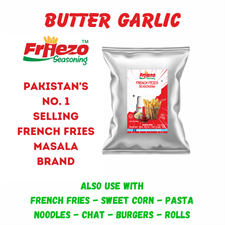 Friezo French Fries Masala Butter Garlic Flavour 1 kg Pack